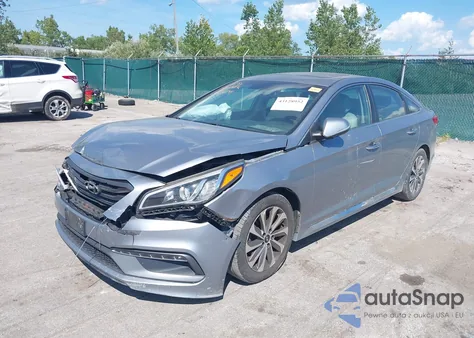2016 Hyundai Sonata Sport from USA, damaged, VIN 5NPE34AF0GH365668